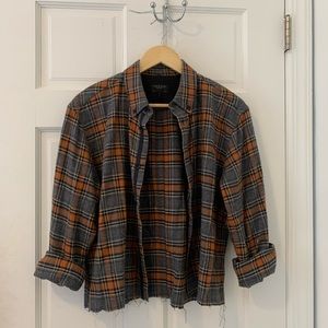 Plaid Rag & Bone top